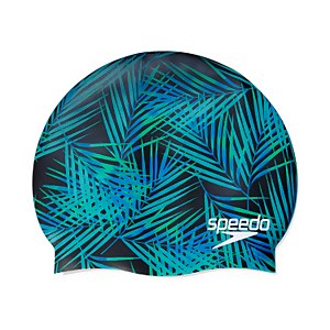 Elastomeric Printed Cap - Teal | One Size