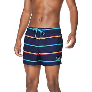 Vibe Stripe Volley 14" - Navy | Size L