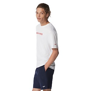Men's Guard New Easy Short Sleeve Rashguard White