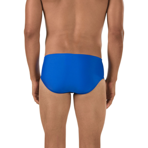 Men's Solid Endurance+ Brief - Blue