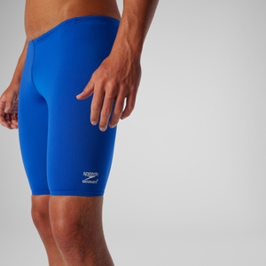Men's Solid Adult Jammer Blue
