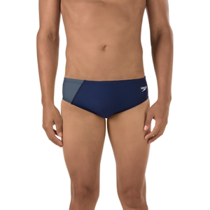 Revolve Splice Brief - Navy/Gray | Size 22