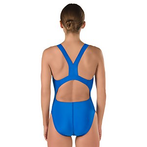 Women's Solid Super Proback One Piece Blue