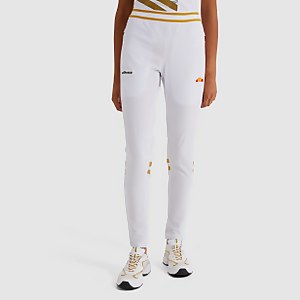 Women's Paired Track Pant White - 6