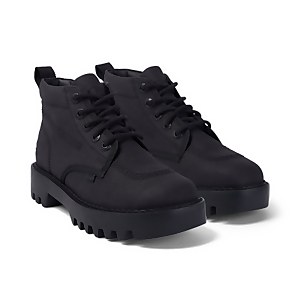 Adult Unisex Kizziie Hi Leather Alternative Black