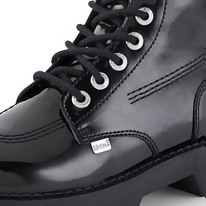 Adult Women's Kizziie Higher Patent Leather Black