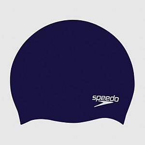 Kinder Silikon Badekappe in Marineblau
