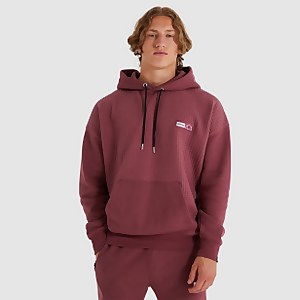 Men's Nanga Oh Hoody Dark Pink - XS