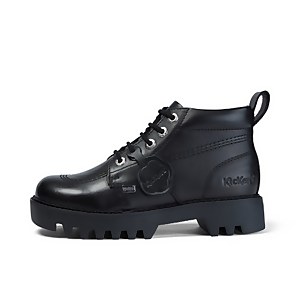 Adult Unisex Kizziie Hi Leather Black - 3