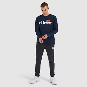 SL Grazie Langarm-T-Shirt Marineblau