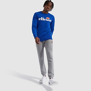 Men's Small Logo Succiso Sweatshirt Blue - XS