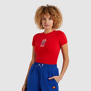 Women's Riamona Bodysuit Red - 6