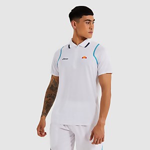Men's Onda Polo Shirt White - XS