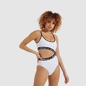 Women's Gessica Swimsuit White - 6