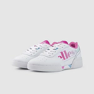Womens Piacentino Trainer White Pink Ellesse