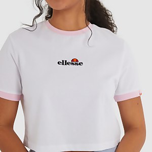 Derla Cropped T-Shirt White