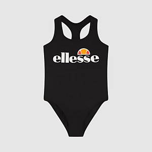 Girl's Wilima Swimsuit Black - 3-4