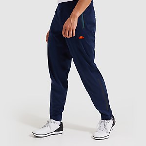 Ellesse navy panel shell track pants store
