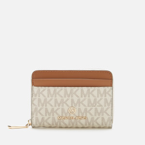 MICHAEL Michael Kors Women's Jet Set Wallet - Vanilla/Acrn 