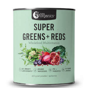 Nutra Organics Super Greens and Reds 300g