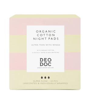 DeoDoc Organic Cotton Night Pads