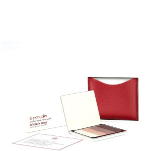 La Bouche Rouge Paris Red Fine Leather Aral Eye Shadow Set