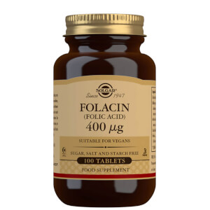 Solgar Folacin (Folic Acid) 400 mcg