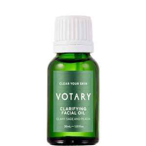 VOTARY Clarifying Facial Oil - Clary Sage and Peach