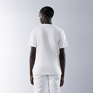 Unisex Baltic Organic Short Sleeve Tee - White