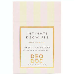 DeoDoc Intimate Deowipes Fresh Coconut