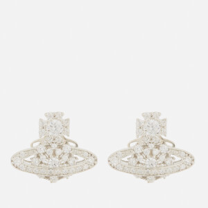 Vivienne Westwood Women's Narcissa Silver Earrings - Platinum/White