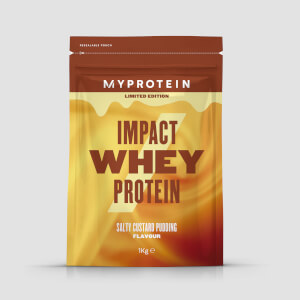 Myprotein Impact Whey Protein, Salty Custard Pudding, 1kg