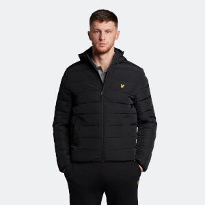 Lightweight Puffer Jacket Jet Black 