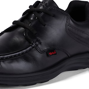 Youth Mens Reasan Lace Leather Black
