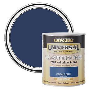 Rust-Oleum Universal Gloss Paint Cobalt Blue - 750ml