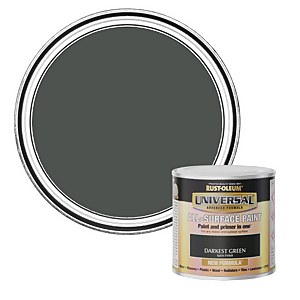 Rust-Oleum Universal Satin Paint Darkest Green - 250ml