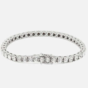 Kate Spade New York Women s Tennis Bracelet Clear Silver