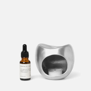 Ferm Living Odel Oil Burner - Aluminium | Coggles