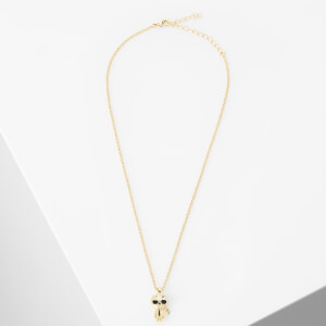 KARL LAGERFELD Women's K/Ikonik Karl Necklace - Gold