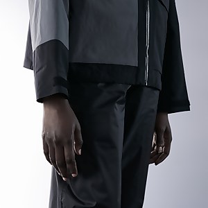 Women's Mirasta Cropped Jacket - Black / Grey