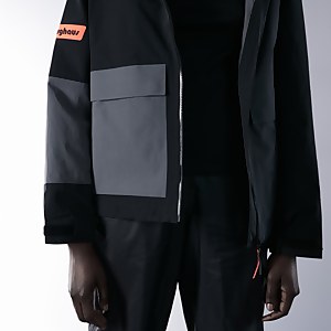 Women's Mirasta Cropped Jacket - Black / Grey