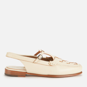 Roqueta Leather Slingback Flats