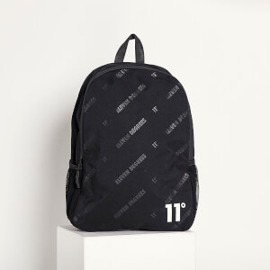 11 Degrees All Over Print Backpack – Black