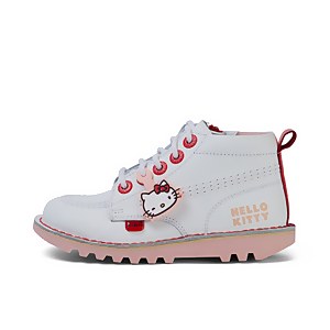 Hello Kitty x Infant Girls Kick Hi Leather White - 5