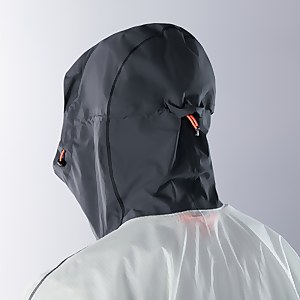 Men's Pygar Waterproof Jacket - White / Grey