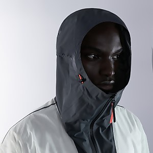 Men's Pygar Waterproof Jacket - White / Grey