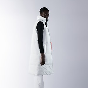 Women's Nelien Long Insulated Jacket - White / Grey