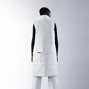 Women's Nelien Long Insulated Jacket - White / Grey