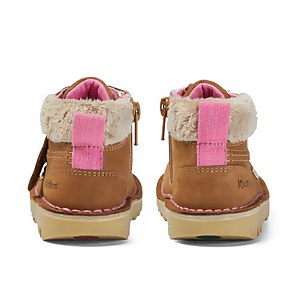 Infant Girls Kick Hi Winter Nubuck Tan