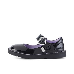 Infant Girls Adlar Heart MJ Patent Leather Black - 5